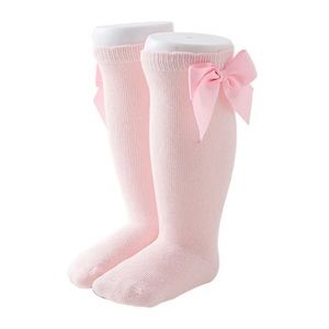 Baby Girl Bow Cotton Knee Socks